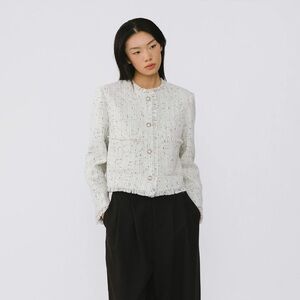 Cubic TWEED SHORT JACKET size 36